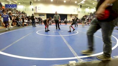 85 lbs Consi Of 4 - Korbyn Johnson, Hilldale Youth Wrestling Club vs King Robinson, Pin-King All Stars