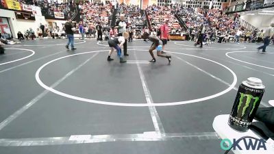 100 lbs Semifinal - Artemus Mathews, Pitbull Wrestling Academy vs Hunter Hughes, R.A.W.