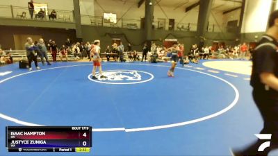 126 lbs 1st Place Match - Isaac Hampton, OR vs Justyce Zuniga, WA