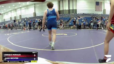 220 lbs Quarterfinal - Enrique Morales, IL vs James Bechter, OH