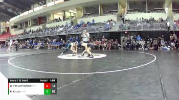 132 lbs Round 7 (8 Team) - Ryder Kruse, Lincoln Southwest vs Dalton VanLaningham, Fairbury