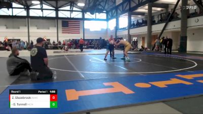 216-236 lbs Round 1 - Garrett Tunnell, Yorkville Christian vs Zander Glazebrook, Big Game Wrestling Club