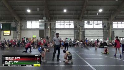 72 lbs Round 4 (6 Team) - Braidyn Taby, Rampage vs Kerrigan Davis, Terps Xtreme