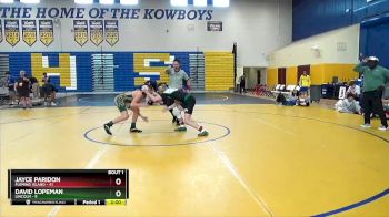 132 lbs Quarterfinals (8 Team) - David Lopeman, Lincoln vs Jayce Paridon, Fleming Island