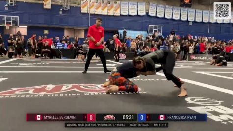 Myrelle Bergevin vs Francesca Ryan 2024 ADCC Montreal Open