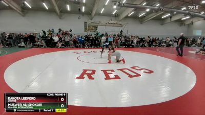 150 lbs Cons. Round 6 - Dakota Ledford, Laramie vs Muswer Ali Shokori, Alameda International