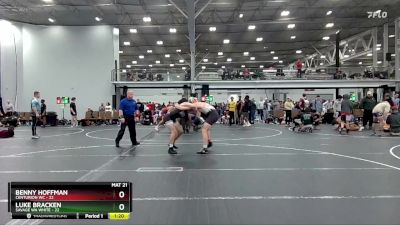 165 lbs Round 6 (8 Team) - Benny Hoffman, Centurion WC vs Luke Bracken, Savage WA White