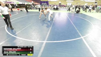 149-155 lbs Round 3 - Nathaniel Gallardo, Mustang Wrestling Club vs Isaac Orillion, New Orleans Wrestling Club