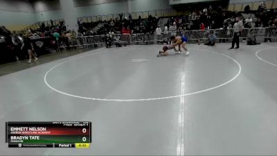 138 lbs Cons. Round 2 - Bradyn Tate, Missouri vs Emmett Nelson, Askren Wrestling Academy