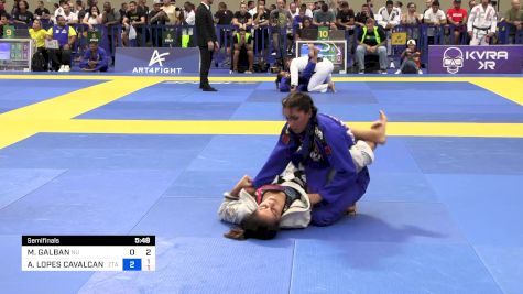 MIRANDA GALBAN vs ANDREIA LOPES CAVALCANTE 2024 Brasileiro Jiu-Jitsu IBJJF