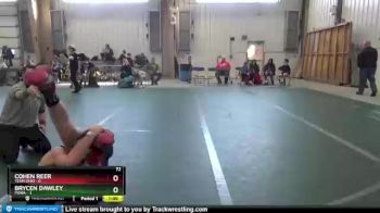 72 lbs Round 3 (4 Team) - Brycen Dawley, POWA vs Cohen Reer, Team Ohio