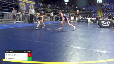 65 lbs Consy 4 - Ryder Hernandez, Biglerville vs Brody Myers, Portage