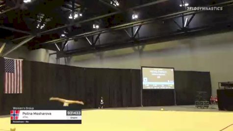 Polina Mosharova - Women's Group, ATHL - 2021 USA Gymnastics Championships