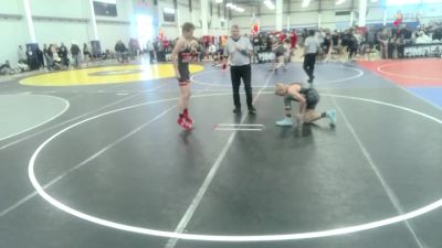 116 lbs Consi Of 8 #1 - Reese Crosby, Redskins WC vs Bentley Westbrook, Eastmark