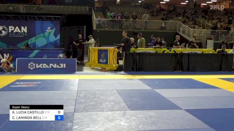 KAREN LUCIA CASTILLO vs CELESTE LAMINDA BELL 2024 Pan Jiu Jitsu IBJJF Championship