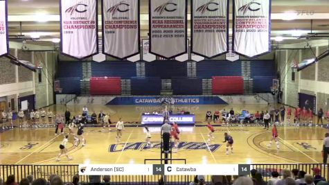 Replay: Anderson (SC) vs Catawba | Nov 1 @ 6 PM