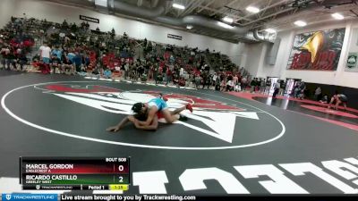 190 lbs Semifinal - Ricardo Castillo, Greeley West vs Marcel Gordon, Eaglecrest A