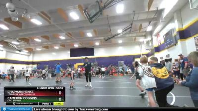 50/53 Round 2 - Chapman Henke, Team Bear Wrestling Club vs Cameron Coggins, LWC: Express