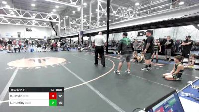 68 lbs Rr Rnd 2 - Keir Devlin, Clearview vs Lucas Huntley, Scorpions