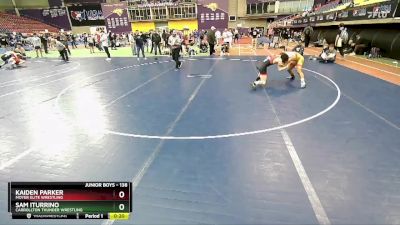 138 lbs Cons. Round 3 - Sam Iturrino, Carrollton Thunder Wrestling vs Kaiden Parker, Moyer Elite Wrestling