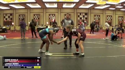 138 lbs Finals (2 Team) - Anne Schulz, MGW- Citrus Fruit vs Lamiah Berry, MGW-Radical Skadattle