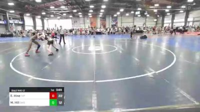 127 lbs Rr Rnd 2 - Ebin Hine, Terps Xpress vs Mathias Hill, Ohio Titan