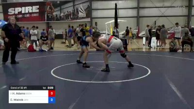 86 kg Consi Of 32 #1 - Hunter Adams, Boone RTC vs Chase Mielnik, Dmv Rtc