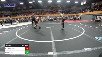 92 lbs Rr Rnd 3 - Cooper Casey, Tecumseh Youth Wrestling vs Axel Lorg, Shelton Wrestling Academy