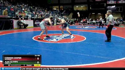 7A-190 lbs Quarterfinal - Connor Cooper, Hillgrove vs Alex Glymph, Marietta