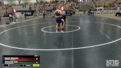 AA 132 lbs Cons. Round 3 - Tucker Brown, West Ridge vs Kaden Rice, Cleveland