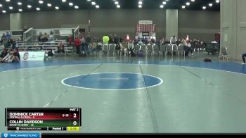 157 lbs Finals (8 Team) - Collin Davidson, Emory & Henry vs Dominick Carter, Central Florida