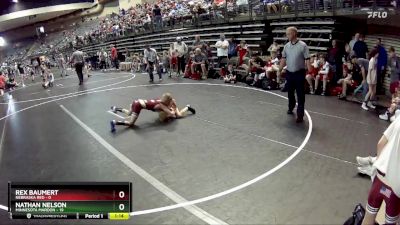 70 lbs Round 4 (6 Team) - Nathan Nelson, Minnesota Maroon vs Rex Baumert, Nebraska Red