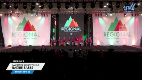 Lawrence County Shine - Barbie Babes [2024 L1 Mini - D2 Day 2] 2024 The Midwest Regional Summit