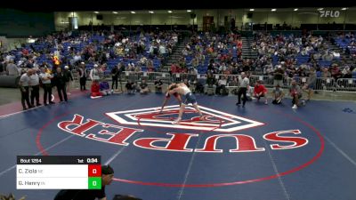 190 lbs 7th Place - Cade Ziola, NE vs Gunner Henry, IN