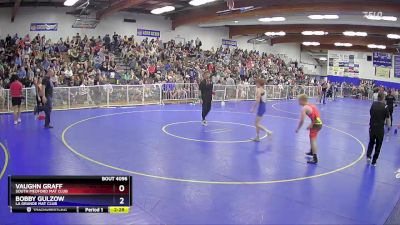 113 lbs Semifinal - Vaughn Graff, SOUTH MEDFORD MAT CLUB vs Bobby Gulzow, La Grande Mat Club