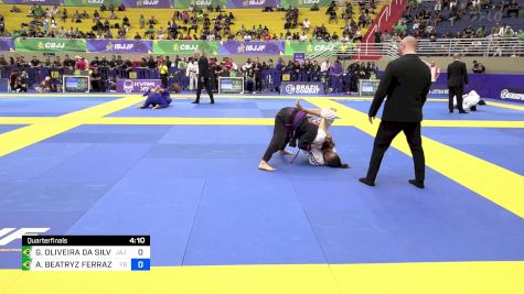 GIOVANAH OLIVEIRA DA SILVA vs ANDRYA BEATRYZ FERRAZ DE QUEIROZ 2024 Brasileiro Jiu-Jitsu IBJJF