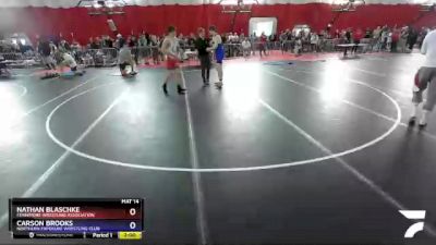 182 lbs Champ. Round 1 - Nathan Blaschke, Fennimore Wrestling Association vs Carson Brooks, Northern Exposure Wrestling Club