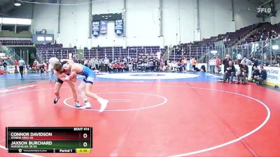 152 lbs Cons. Round 4 - Jaxson Burchard, Horseheads Sr HS vs Connor Davidson, Athens Area Hs