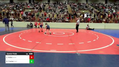 79 lbs Quarterfinal - Jack Ades, Georgia vs Barrett Foster, Grizzly Wrestling Club