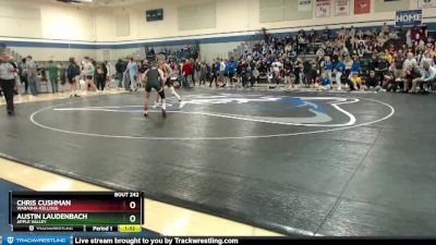 120 lbs Quarterfinal - Austin Laudenbach, Apple Valley vs Chris Cushman, Wabasha-Kellogg