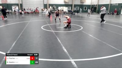 125 lbs Finals (2 Team) - Dominick Castro, CSU-Pueblo vs Landen Fischer, Northern State