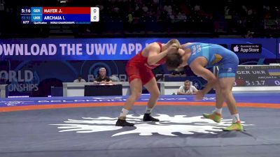 92 kg Qualif. - Johannes Mayer, Germany vs Illia Archaia, Ukraine