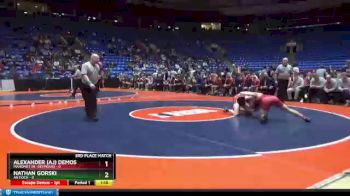 145 lbs Finals (8 Team) - Nathan Gorski, Antioch vs Alexander (AJ) Demos, Mahomet (M.-Seymour)