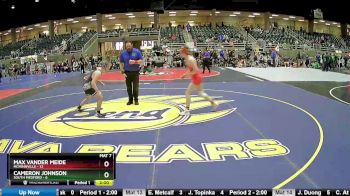 128 lbs Round 2 (4 Team) - Cameron Johnson, South Medford vs Max Vander Meide, McMinnville