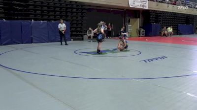 86 lbs Quarterfinal - Maeve Dunn, Fredericksburg, VA vs Savannah Proffitt, Mc Clure, PA