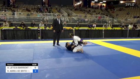 ADRIANNA LETICIA BARRIENTOS vs REGIVANE ABREU DE BRITO 2024 Pan Jiu Jitsu IBJJF Championship
