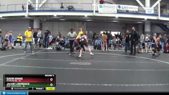 96 lbs Round 3 (8 Team) - Jacob Lawrence, East Coast Elite vs Gavin Ennis, Scanlan WA