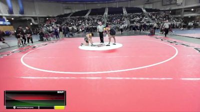 1A West 138 lbs Quarterfinal - Jared Arneecher, Wapato vs Christopher Garza Jr, Wapato