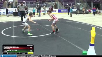 60 lbs Round 3 - Lucas Wolcott, Sayre vs Austin Silvernail, Williamson