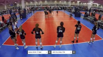 Asics KIVA 17 Red vs AVC CLE Rox 17N - 2019 JVA Rock n' Rumble